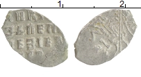 монета - 1689 – 1725 петр i 1 копейка - подробная информация фото 1