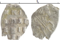 монета - 1689 – 1725 петр i 1 копейка - подробная информация фото 1
