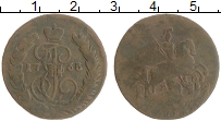 монета - 1762 – 1796 екатерина ii 1 копейка - подробная информация фото 1