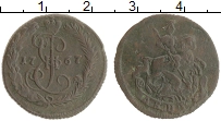 монета - 1762 – 1796 екатерина ii 1 деньга - подробная информация фото 1
