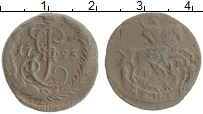 монета - 1762 – 1796 екатерина ii 1 деньга - подробная информация фото 1