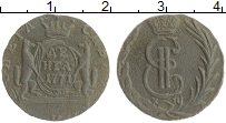 монета - 1762 – 1796 екатерина ii 1 деньга - подробная информация фото 1