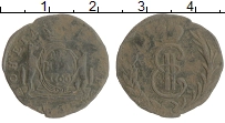 монета - 1762 – 1796 екатерина ii 1 деньга - подробная информация фото 1