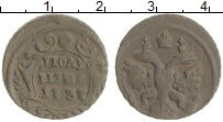 монета - 1730 – 1740 анна иоанновна 1 полушка - подробная информация фото 1
