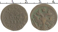 монета - 1730 – 1740 анна иоанновна 1 полушка - подробная информация фото 1