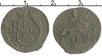 монета - 1762 – 1796 екатерина ii 1 полушка - подробная информация фото 1