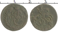 монета - 1762 – 1796 екатерина ii 1 полушка - подробная информация фото 1