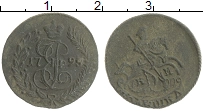 монета - 1762 – 1796 екатерина ii 1 полушка - подробная информация фото 1