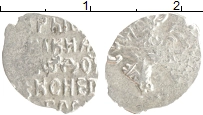 монета - 1676 – 1682 федор алексеевич 1 копейка - подробная информация фото 1