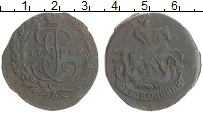 монета - 1762 – 1796 екатерина ii 2 копейки - подробная информация фото 1
