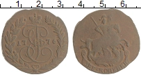 монета - 1762 – 1796 екатерина ii 2 копейки - подробная информация фото 1