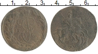 монета - 1762 – 1796 екатерина ii 2 копейки - подробная информация фото 1