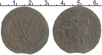 монета - 1741 – 1761 елизавета петровна 2 копейки - подробная информация фото 1