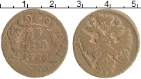 монета - 1730 – 1740 анна иоанновна 1 деньга - подробная информация фото 1