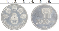 монета - аргентина 2000 песо - подробная информация фото 1