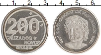 монета - бразилия 200 крузадо - подробная информация фото 1