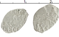 монета - 1676 – 1682 федор алексеевич 1 копейка - подробная информация фото 1