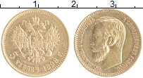монета - 1894 – 1917 николай ii 5 рублей - подробная информация фото 1