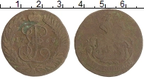монета - 1762 – 1796 екатерина ii 2 копейки - подробная информация фото 1