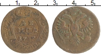 монета - 1730 – 1740 анна иоанновна 1 деньга - подробная информация фото 1