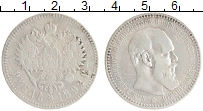 монета - 1881 – 1894 александр iii 1 рубль - подробная информация фото 1