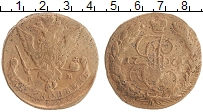 монета - 1762 – 1796 екатерина ii 5 копеек - подробная информация фото 1