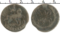 монета - 1741 – 1761 елизавета петровна 1 копейка - подробная информация фото 1