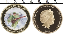 монета - острова кука 1 доллар - подробная информация фото 1