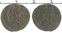 монета - 1741 – 1761 елизавета петровна 1 полушка - подробная информация фото 1