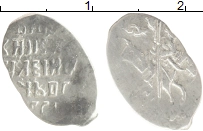 монета - 1606 – 1610 василий шуйский 1 копейка - подробная информация фото 1