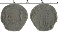 монета - 1762 – 1796 екатерина ii 1 деньга - подробная информация фото 1