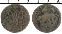 монета - 1741 – 1761 елизавета петровна 2 копейки - подробная информация фото 1