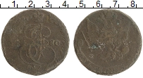 монета - 1762 – 1796 екатерина ii 5 копеек - подробная информация фото 1