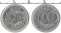 монета - бразилия 1000 крузейро - подробная информация фото 1