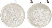 монета - 1894 – 1917 николай ii 25 пенни - подробная информация фото 1