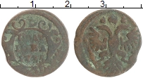монета - 1730 – 1740 анна иоанновна 1 полушка - подробная информация фото 1