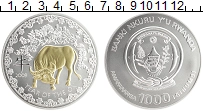 монета - руанда 1.000 франков - подробная информация фото 1