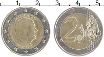 монета - монако 2 евро - подробная информация фото 1