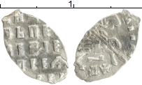 монета - 1689 – 1725 петр i 1 копейка - подробная информация фото 1