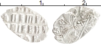 монета - 1689 – 1725 петр i 1 копейка - подробная информация фото 1