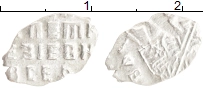 монета - 1689 – 1725 петр i 1 копейка - подробная информация фото 1