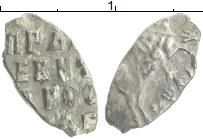 монета - 1689 – 1725 петр i 1 копейка - подробная информация фото 1