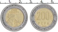 монета - центральная африка 200 франков - подробная информация фото 1