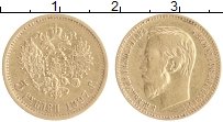 монета - 1894 – 1917 николай ii 5 рублей - подробная информация фото 1