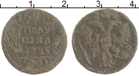 монета - 1730 – 1740 анна иоанновна 1 полушка - подробная информация фото 1