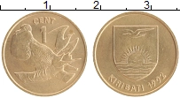 монета - кирибати 1 цент - подробная информация фото 1