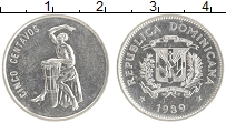 монета - доминиканская республика 5 сентаво - подробная информация фото 1