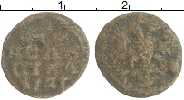 монета - 1689 – 1725 петр i 1 полушка - подробная информация фото 1