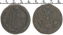 монета - 1762 – 1796 екатерина ii 5 копеек - подробная информация фото 1