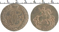 монета - 1762 – 1796 екатерина ii 2 копейки - подробная информация фото 1